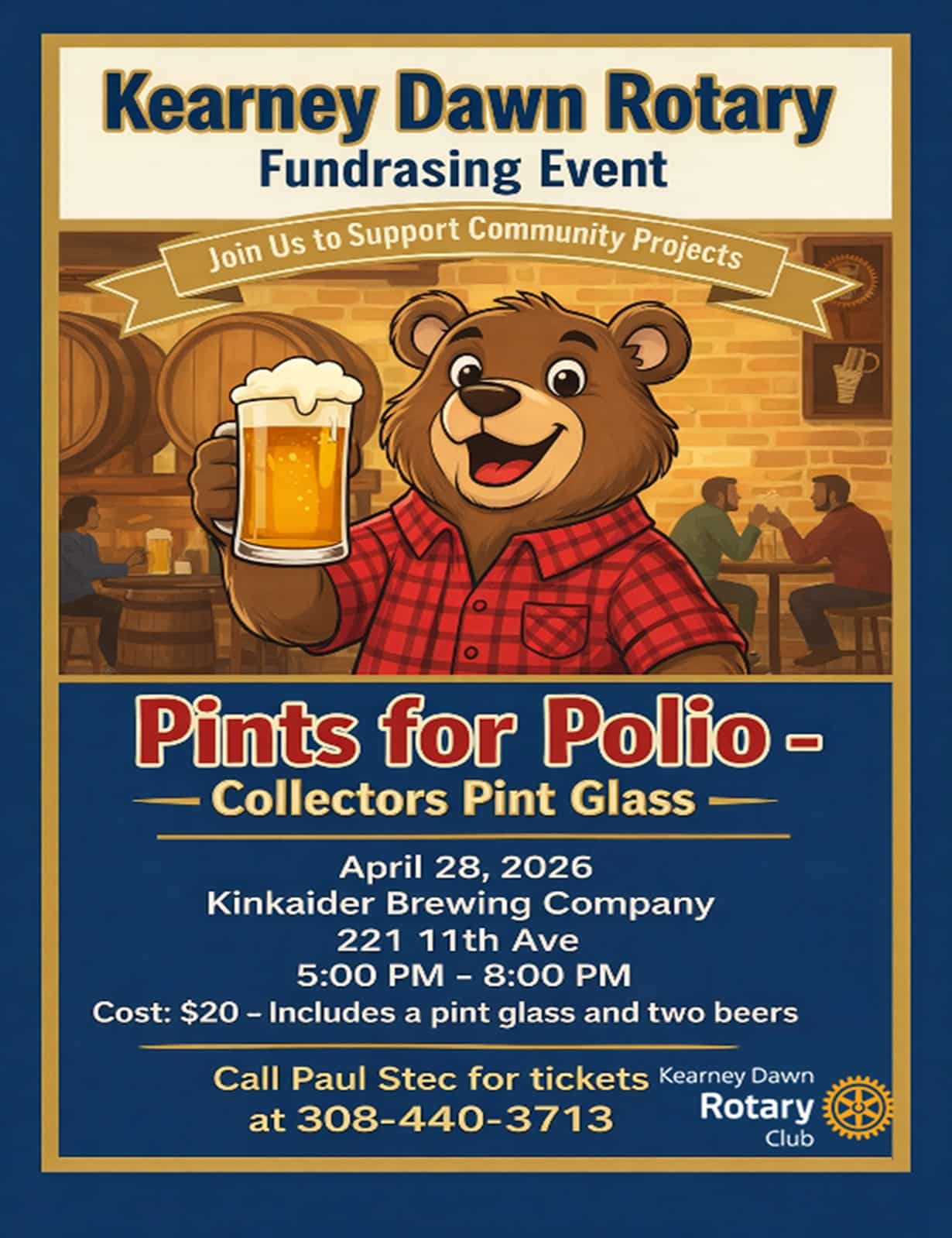 Pints for Polio